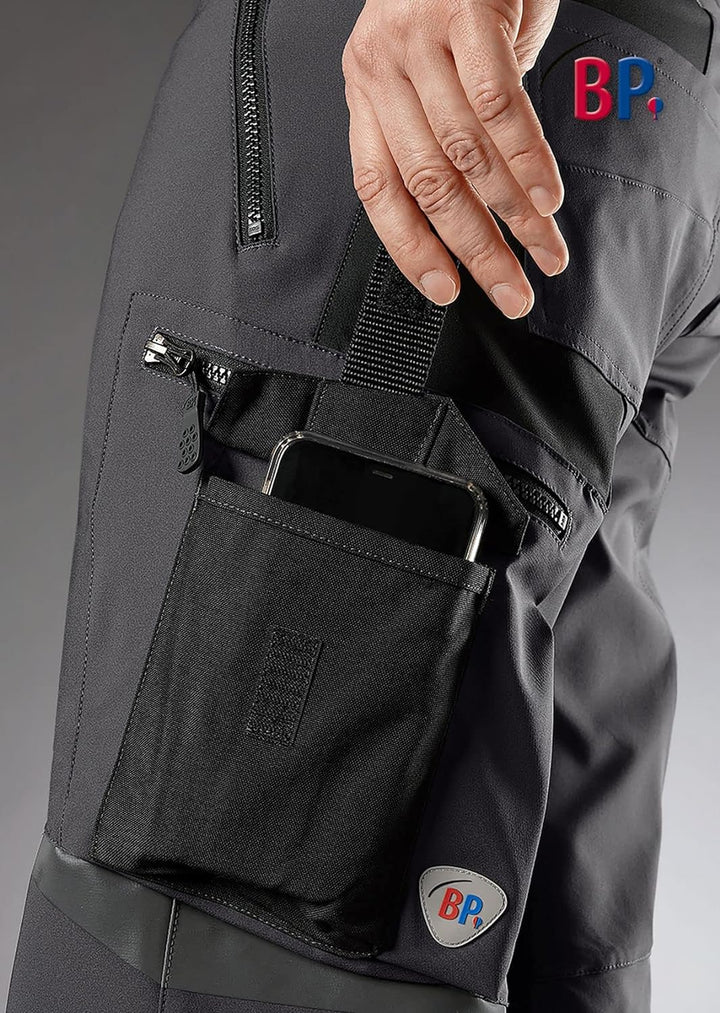 BP 1863-620-5632-48n Super-Stretch-Shorts für Männer, Schlanke Silhouette mit höherer Taille am Rück