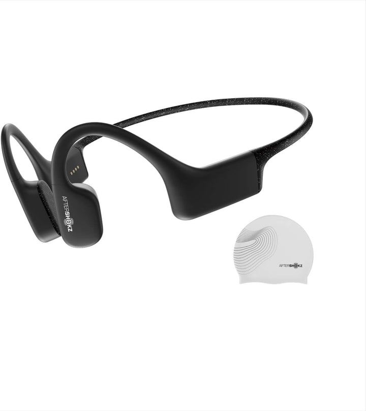 Aftershokz Xtrainerz Schwimm MP3-Player, Open-Ear Bone-Conduction Kopfhörer, wasserdichte/Wireless/O