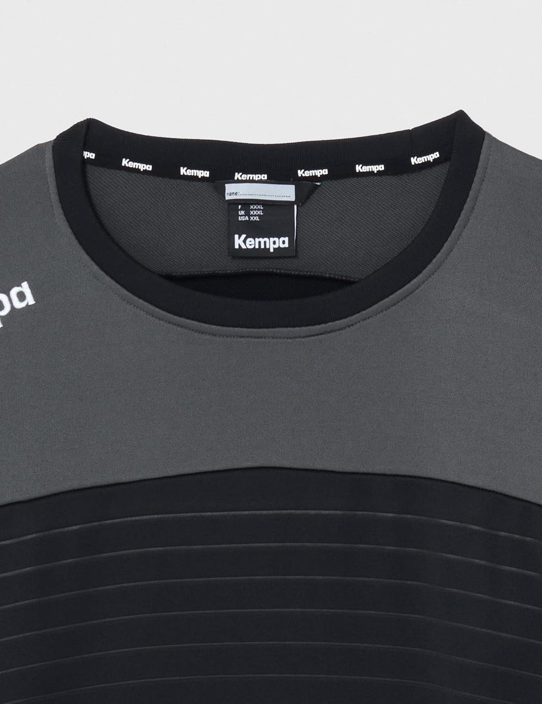 Kempa Unisex Kinder Emotion 2.0 Longsleeve Kinder Longsleeve, Schwarz/Anthra