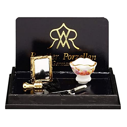 001.476/5 - Rasierset, Miniatur, Rot, Kunststoff, Figurine Set
