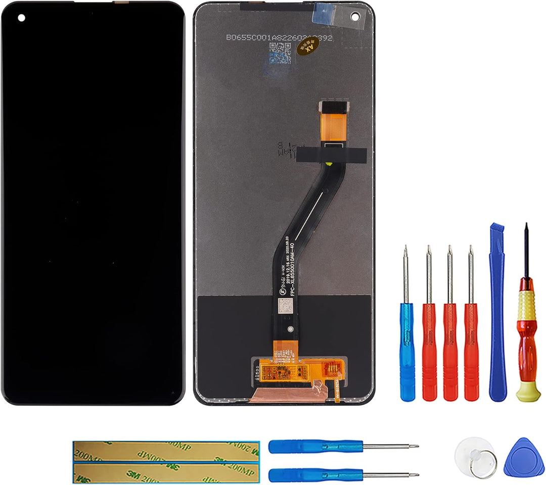 swark LCD Display Komplett with OUKITEL C18 Pro (Schwarz ohne Rahmen) Touch Screen Replacement + Too