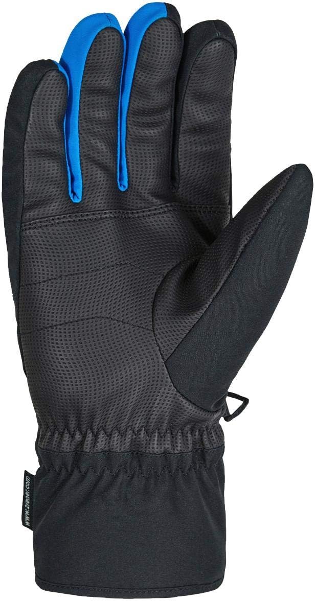Ziener Herren Gabino Ski-Handschuhe/Wintersport |warm, Atmungsaktiv black.persian blue 8.5, black.pe
