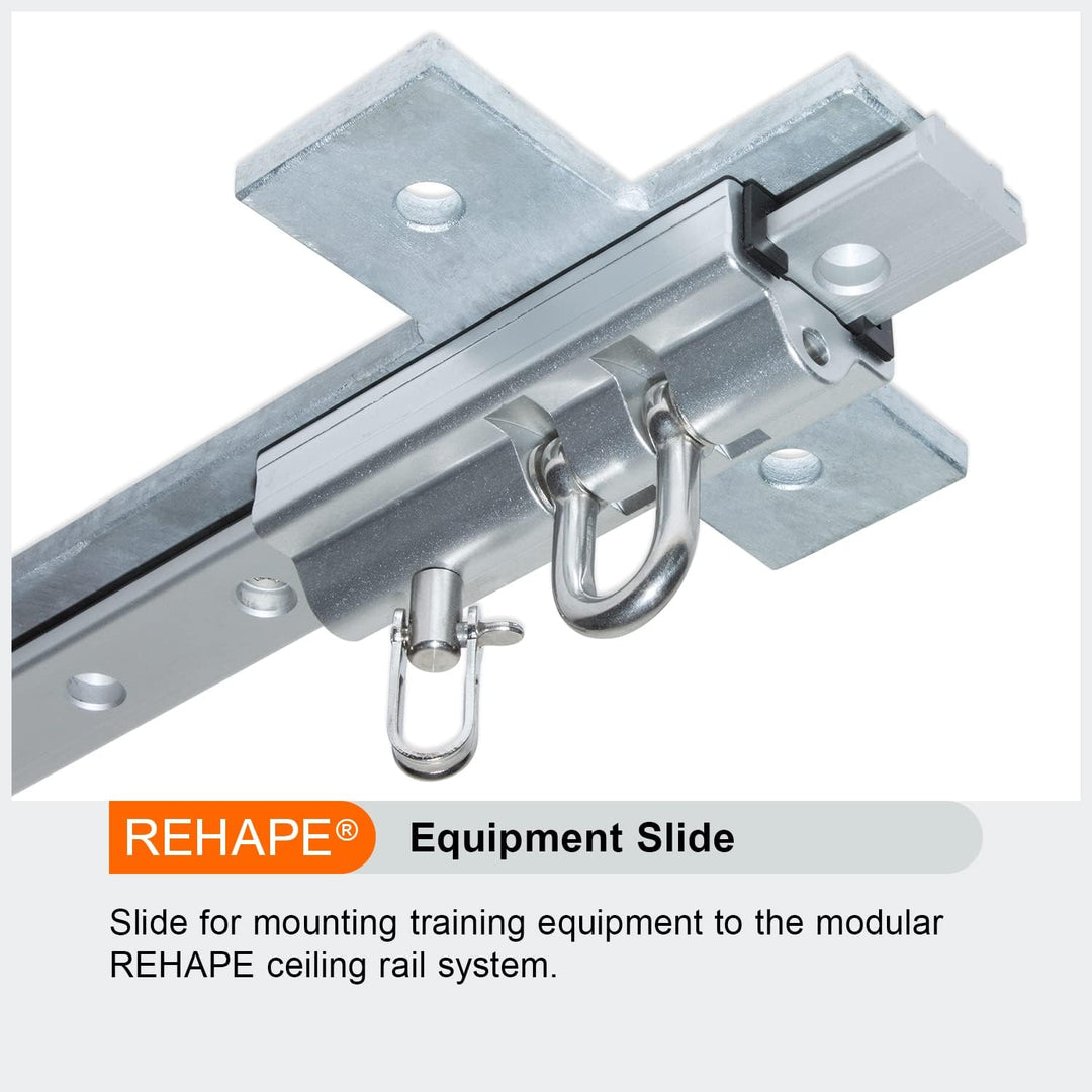 Verschiebbare Deckenbefestigung für Boxsack, Slingtrainer, Schaukel oder Trainingsgeräte – modulares