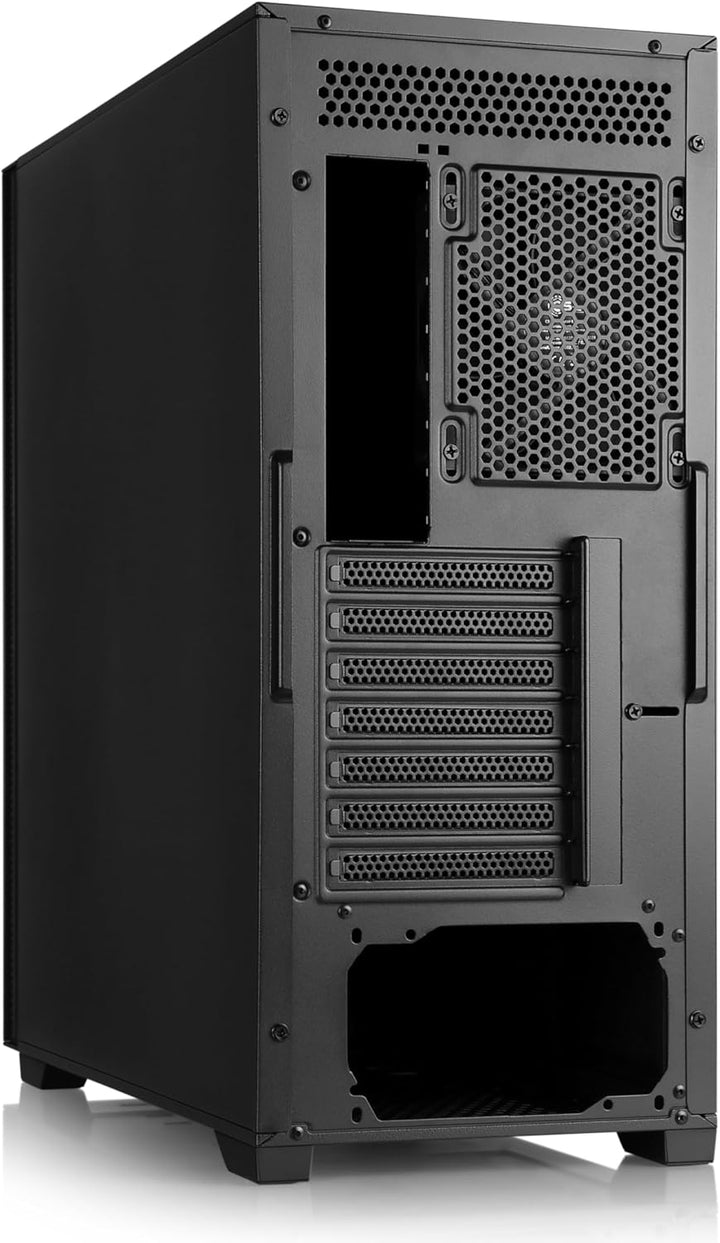 Gaming PC-Gehäuse Cronos II Silent - Midi-Tower, schallgedämmt, Low-Noise, vormontierte Lüfter, E-AT