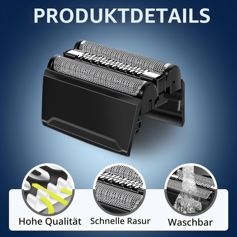 ACWOO Braun Series 5 Scherkopf, Scherkopf Braun Serie 5, Elektrorasierer, Ersatzscherteil Kompatibel