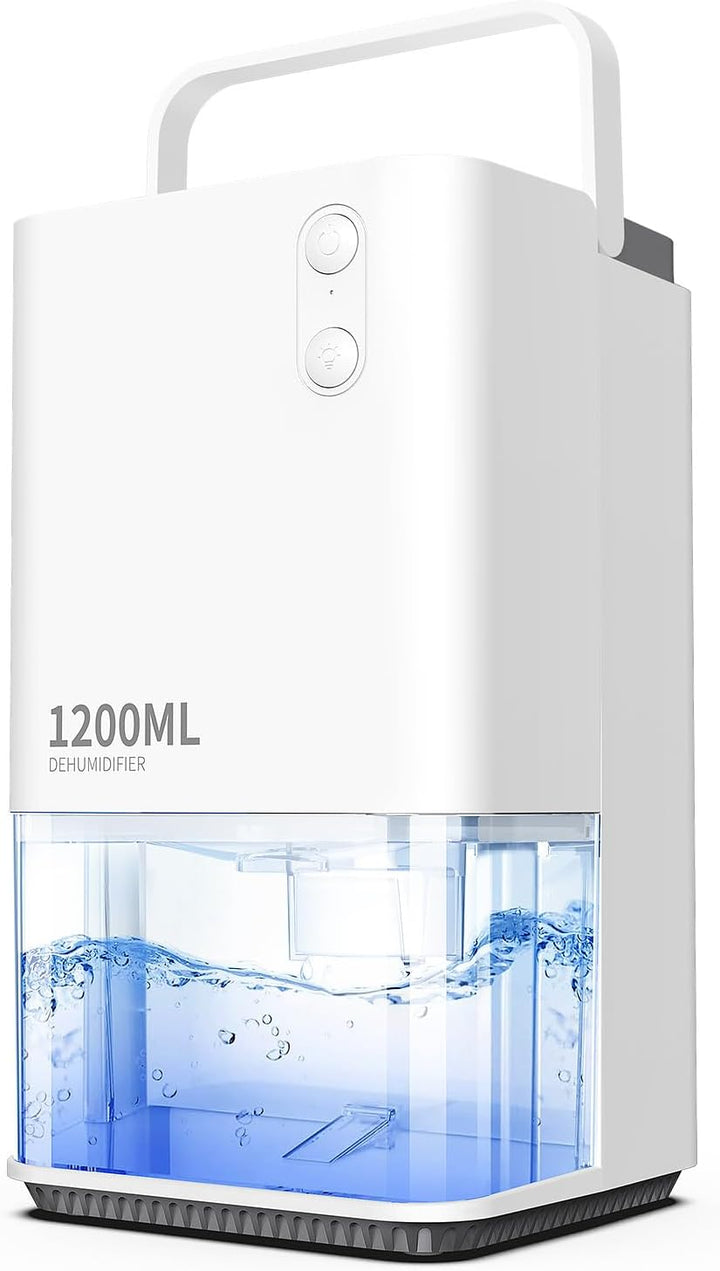 Luftentfeuchter Elektrischer,EasyAcc® 1200ml Entfeuchter Klein Leise Tragbarer Mini Raumentfeuchter