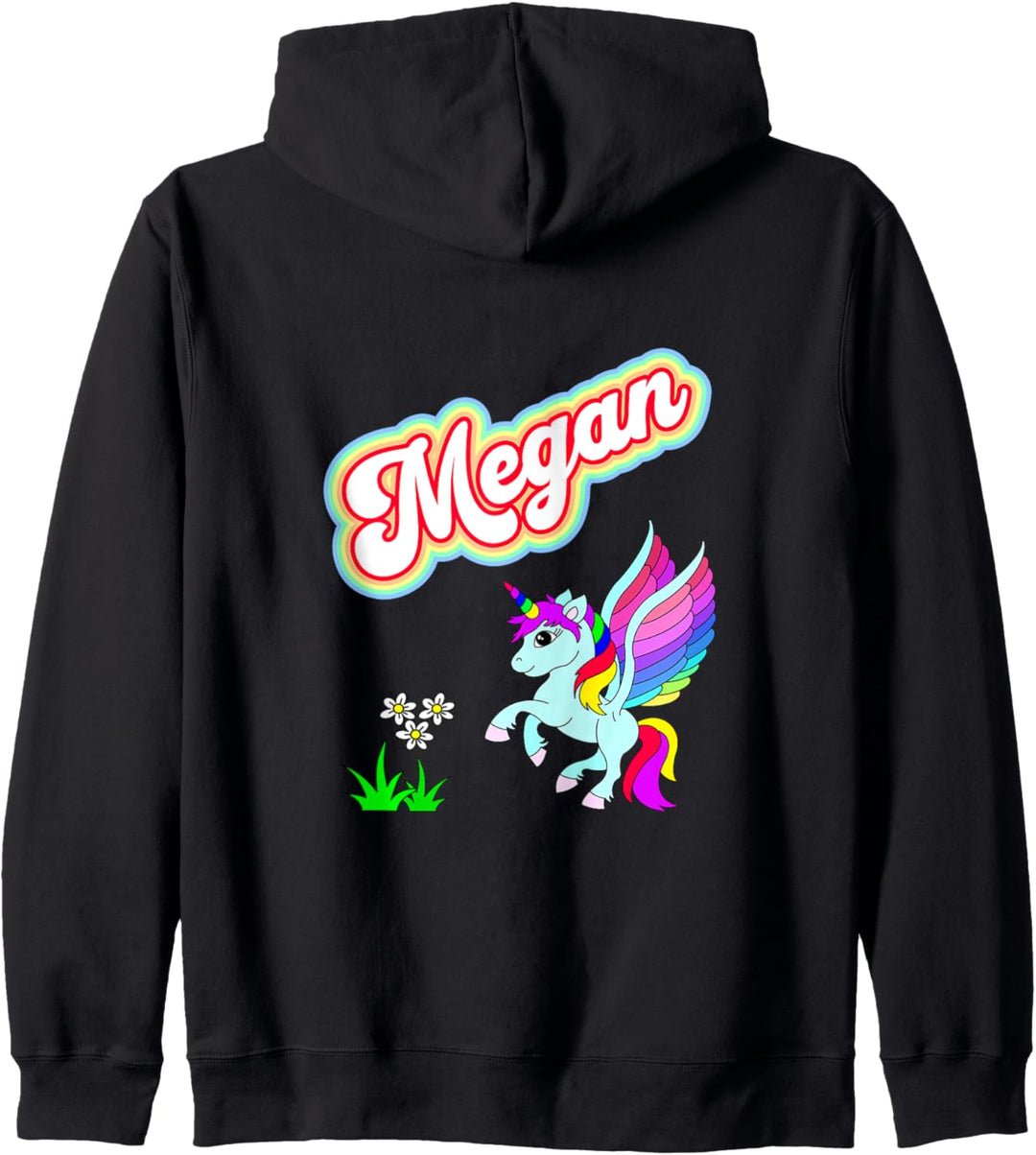 Einhorn Megan. Kapuzenjacke