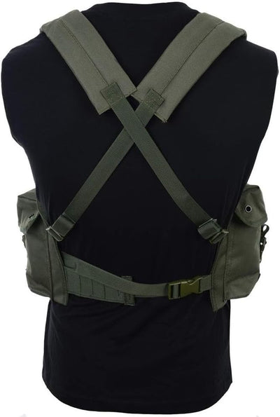 Mil-Tec Unisex 1610353000190000-brystrig Chest Rig, oliv, Einheitsgrösse EU