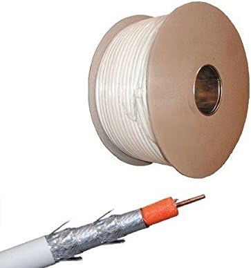HD Sat Anlage 80cm Spiegel + Quad LNB für 4 Teilnehmer + 50m Kabel + 40cm Wandhalter Anthrazit, Anth