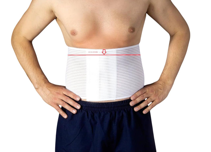Gruber aktiv|er|leben Bauch und Rückenstützgürtel Bauchweggürtel Gr. 2 Slim (Breite 18,5 cm, Umfang