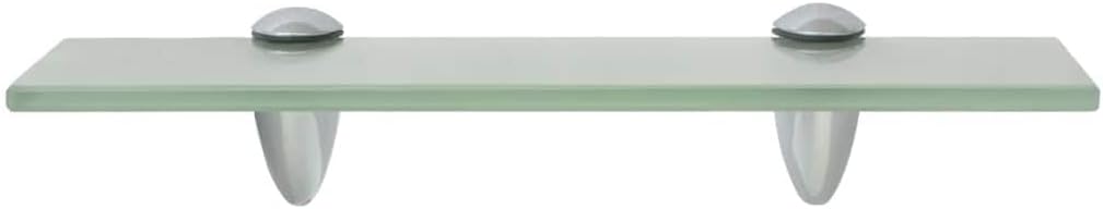 vidaXL Wand Regal Glasregal Glasboden Glasablage Badregal Mattiert 30x20 cm 8 mm