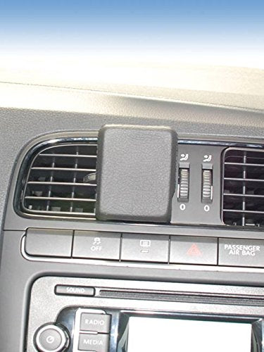 KUDA 296725 Halterung Kunstleder schwarz für VW Polo V (6R/6C) ab 06/2009 bis 2017, 296725