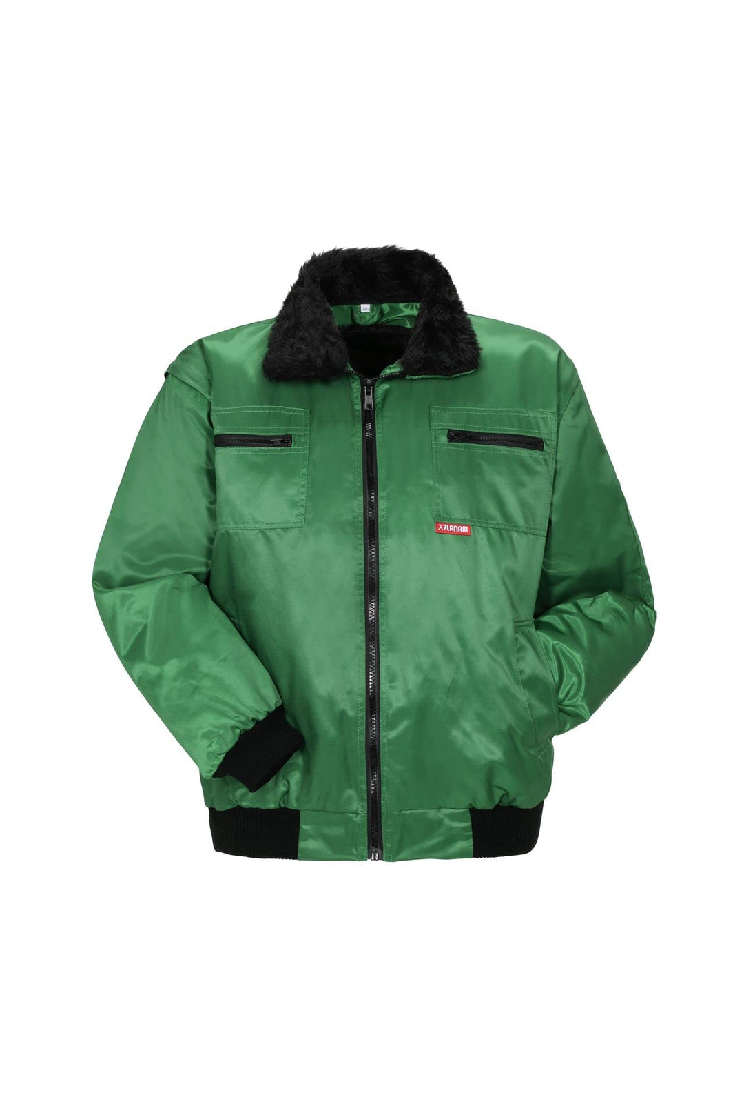 Planam Outdoor Winter Herren Gletscher Comfortjacke grün Modell 0361 Grösse XXXL Grün 3XL, Grün 3XL