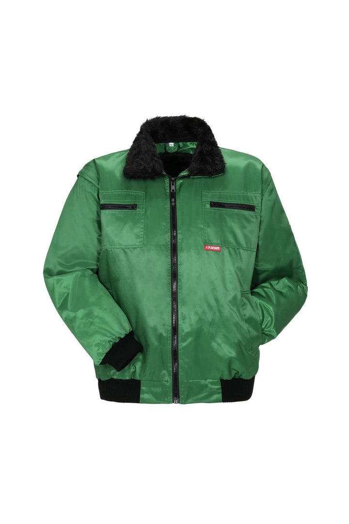 Planam Outdoor Winter Herren Gletscher Comfortjacke grün Modell 0361 Grösse XXXL Grün 3XL, Grün 3XL