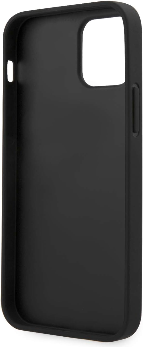 Guess GUHCP12LPUSNSMLBK Script Python Collection Hülle für iPhone 12 Pro Max 6,7" Schwarz hardcase,