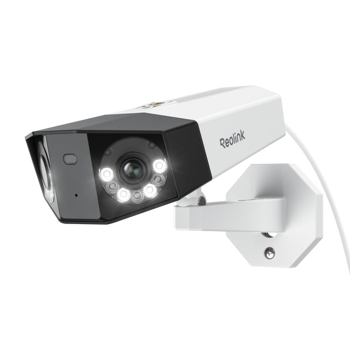 Reolink 4K Dual-Lens überwachungskamera aussen mit 180° Sichtwinkel, Outdoor IP-Kamera, Person/Fahrz