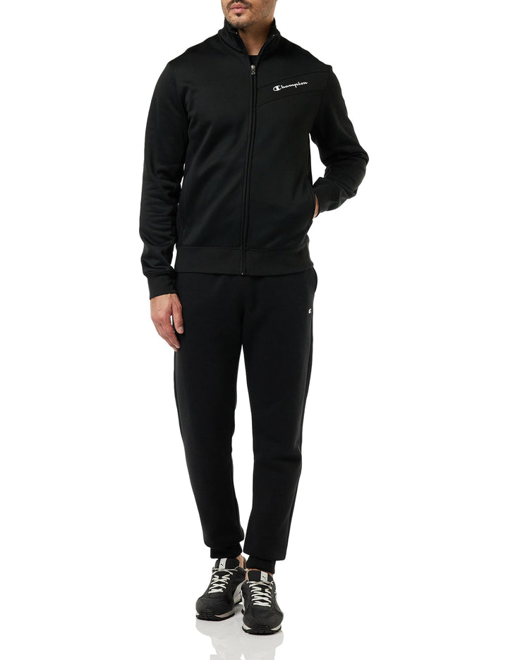 Champion Herren Legacy Sweatsuits Storm Fleece Full Zip Sportanzug S Nero, S Nero