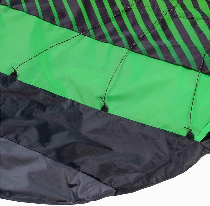 Wolkenstürmer® Paraflex Sport 2-Leiner Lenkmatte 2.3 grün - „Ready to Fly“ Lenkmatte inkl. Lenkbar -