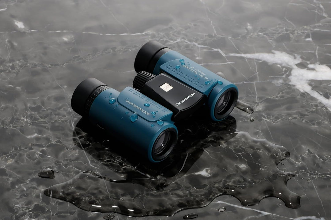 OM SYSTEM 8x21 RC II WP Fernglas Blau – Kompakt, wasserdicht, mehrfach beschichtet, ultraleichtes fa