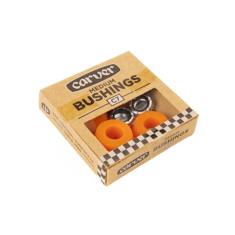 Carver Bushing Set C7 Orange Glo Medium, Orange