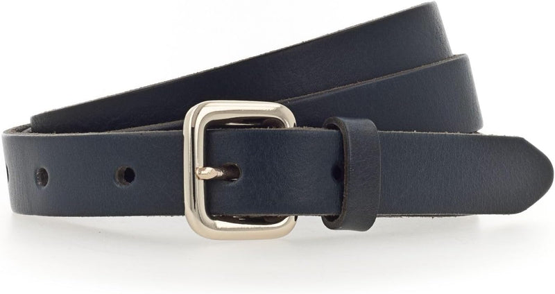 Vanzetti 20mm Leather Belt W90 Marine