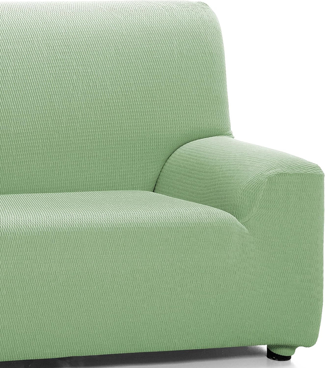 Martina Home tunez Elastischer Sofabezug, Baumwolle Polyester, Grün (Mus), 2 PLAZAS (120 a 190 cm)
