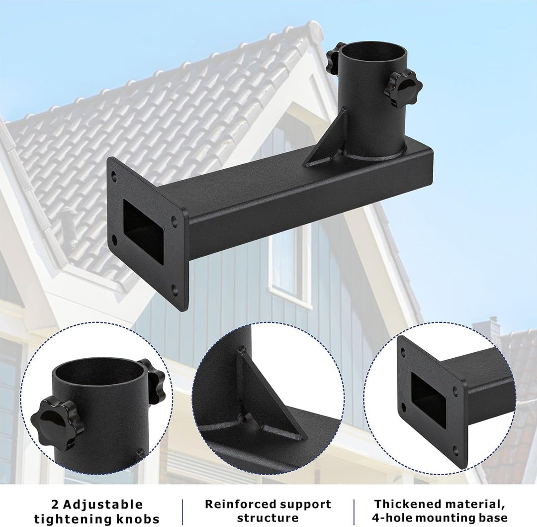 L Shaped Wall Bracket Mount, Satellite Dish Wall Mounting Bracket, Antenna Bracket Mount, Small Comp