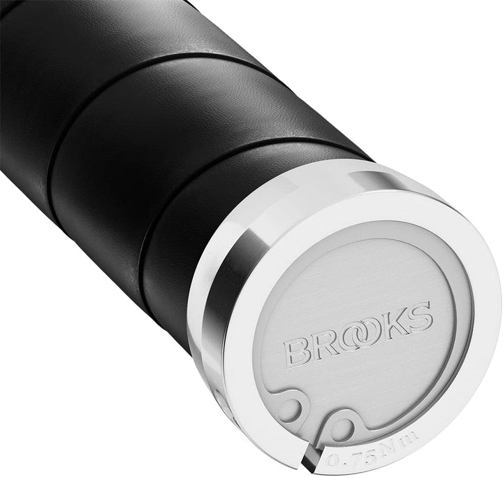 Brooks Ledergriffe (130 + 130 mm) – Schwarz – New22 Guidoline, Bronze, Standard
