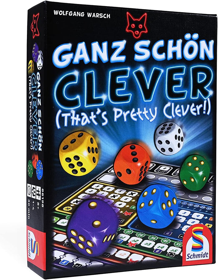 Schmidt, Ganz Schon Clever, Board Game, Ages 8+, 1-4 Players, 30 Minutes Playing Time