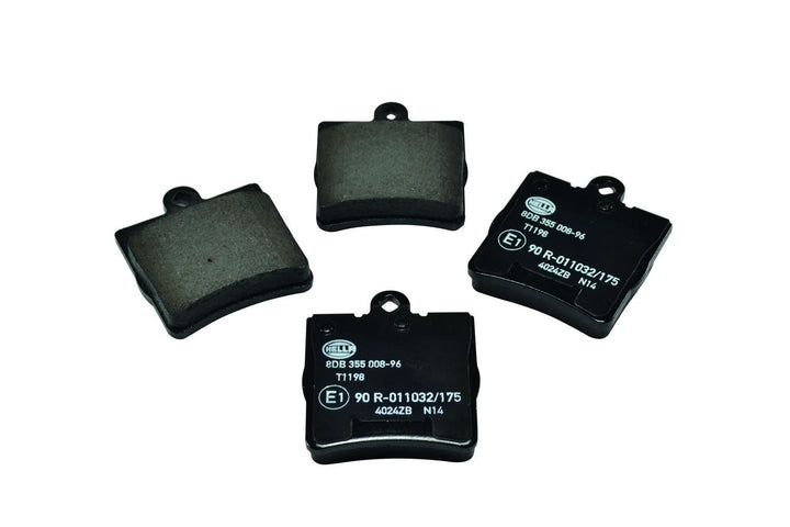 HELLA PAGID 8DB 355 008-961 Bremsbelagsatz - T1198 - Dicke/Stärke: 15.3mm - Bremssystem: Teves - nic