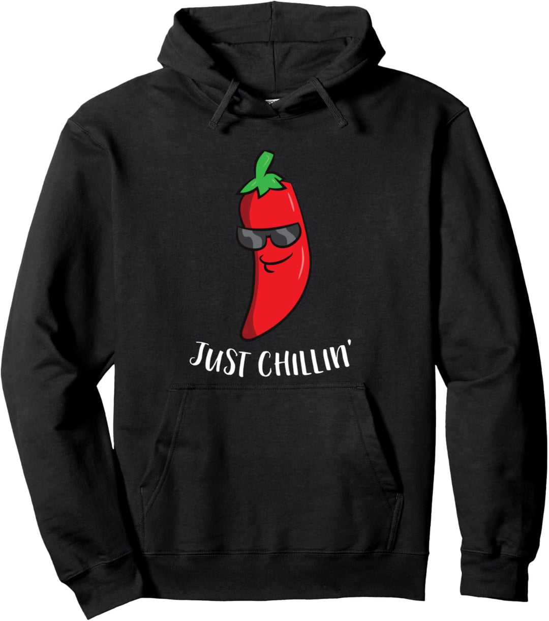 Just Chillin Liebe Chilis Cinco De Mayo Lustige Chili Pullover Hoodie