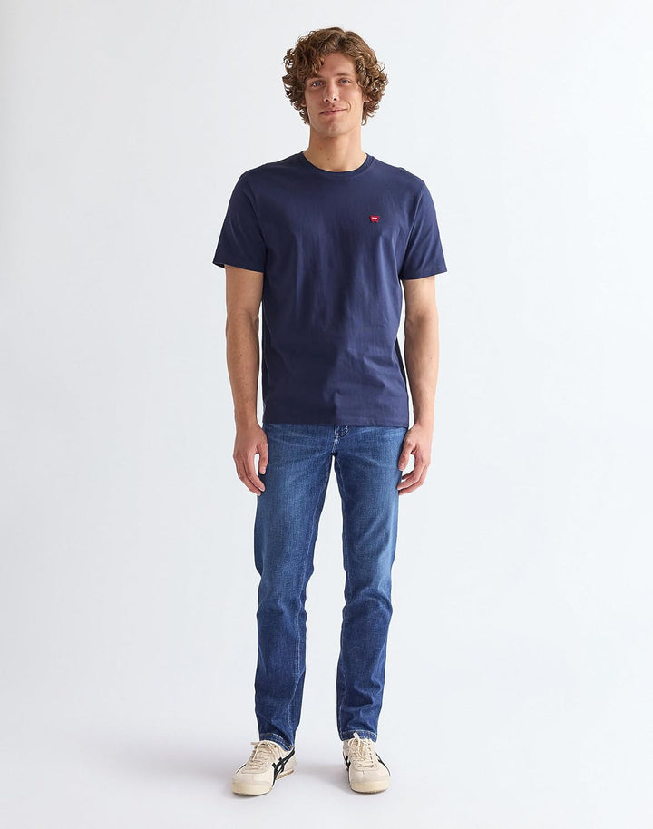 Wrangler Herren Jeans Texas Slim - Blau - Night Shade W29-W50 Stretch Baumwolle 31W / 32L Blue_jam,
