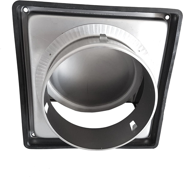 Intelmann Wetterschutzgitter Ø 125 mm Edelstahl Haube (100 125 150) DN 125, DN 125