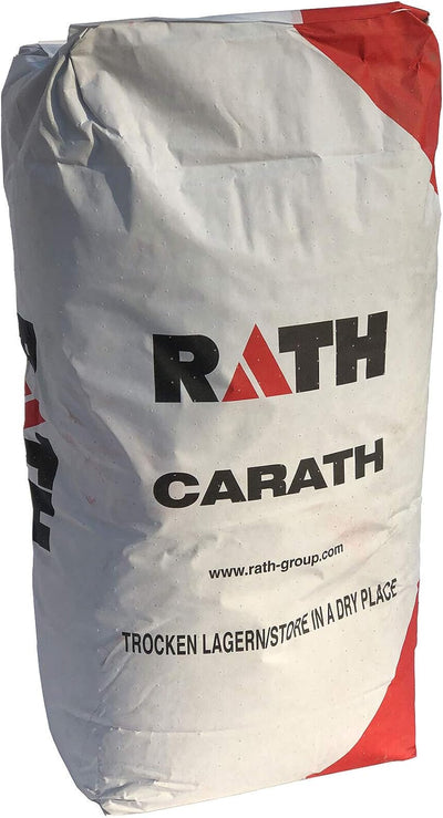 Beton feuerfest Carath 37 D 0-3 mm 25 Kg Feuerbeton feuerfester Beton Giess Stampf Masse Ofen Kamin