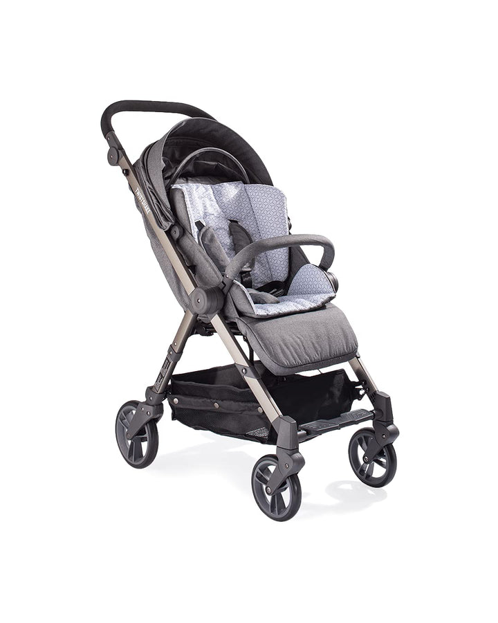 TWISTSHAKE Sitzauflage und Fusssack Set für Tour Kinderwagen, Grau Sitzauflage und Fusssack Grau, Si