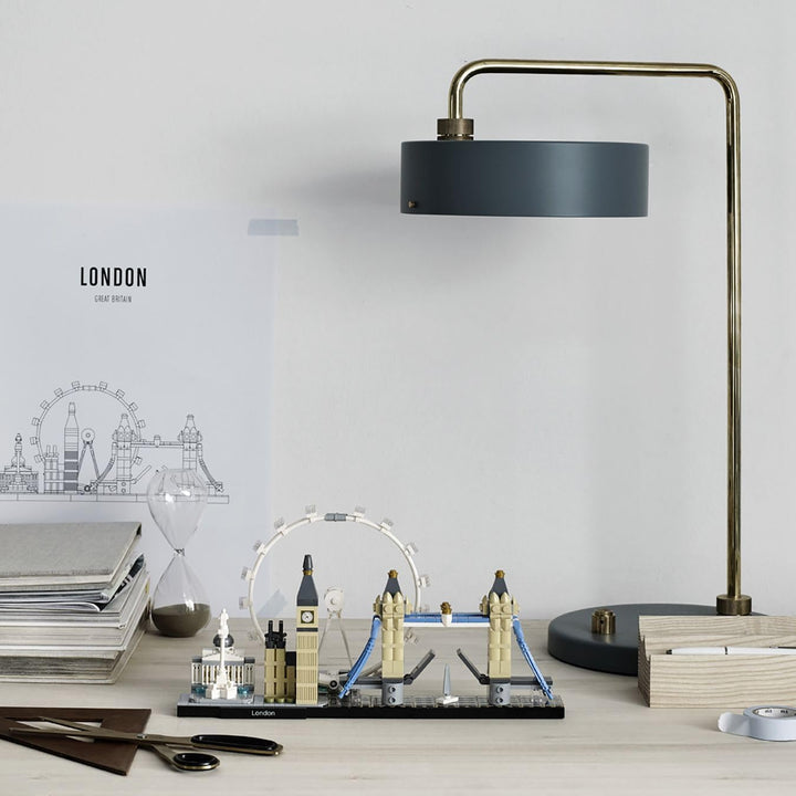 LEGO 21034 Architecture London Skyline-Modellbausatz, Bauset mit London Eye, Big Ben, Tower Bridge,
