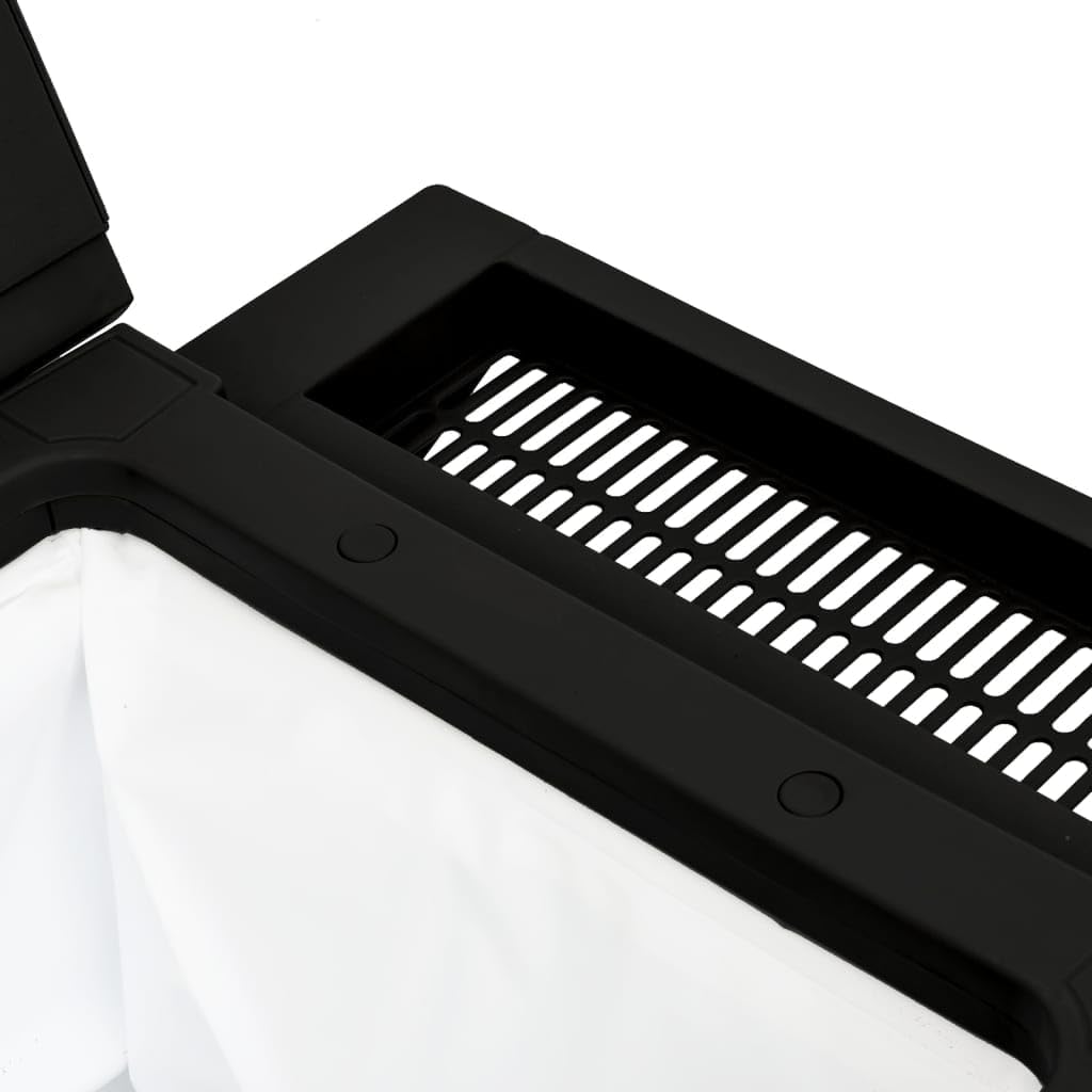 vidaXL 3 in 1 Servierwagen, Rollwagen für den Aussenbereich, Getränkewagen mit Stauraum 1 Ablage 1 K