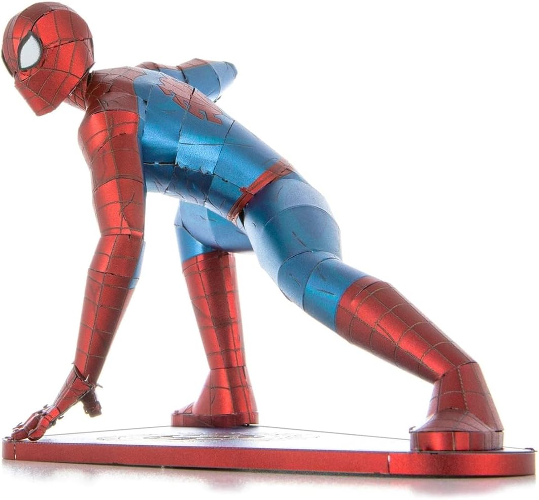 Metal Earth Fascinations MMS474 Metallbausätze - Marvel Avengers Spider Man, lasergeschnittener 3D-K