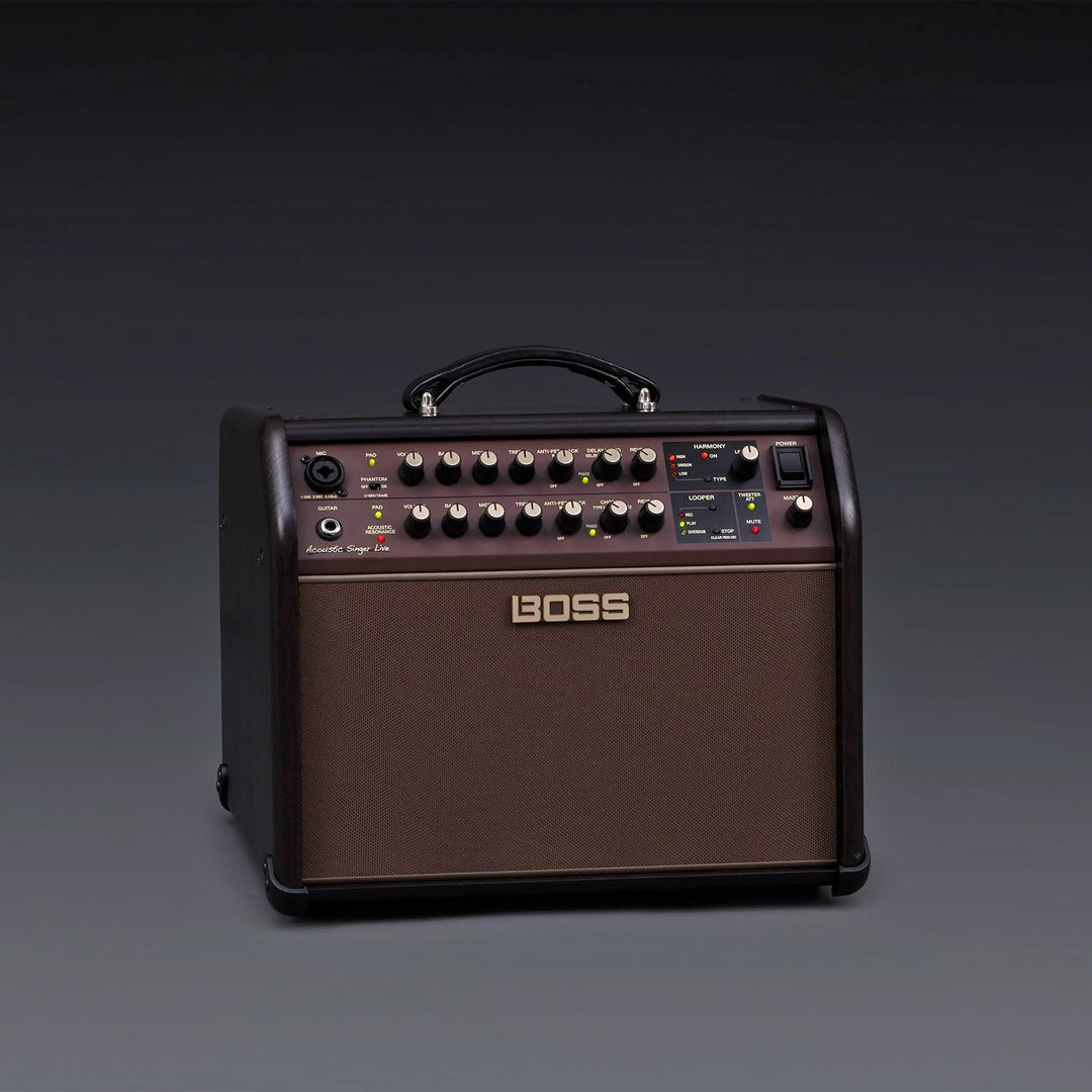 BOSS ACS-Live Akustikverstärker, Gitarrenkanal mit Acoustic Resonance Funktion, ACS-LIVE
