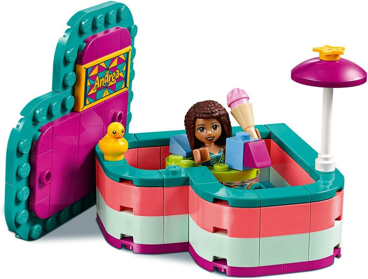 LEGO Friends 41384 - Andrea`s Sommer Herz Box (83 Teile)