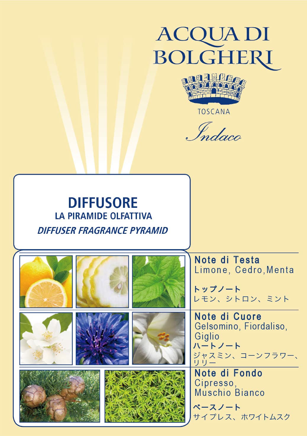 Dr. Taffi Eau de Parfum blau Indigo (Indaco) 50ml (neue Grösse)