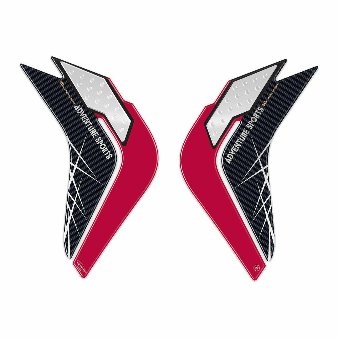 labelbike - 2 3D Gel Seitenschutz für Motorrad Honda Africa Twin Adventure 2018