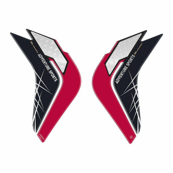 labelbike - 2 3D Gel Seitenschutz für Motorrad Honda Africa Twin Adventure 2018