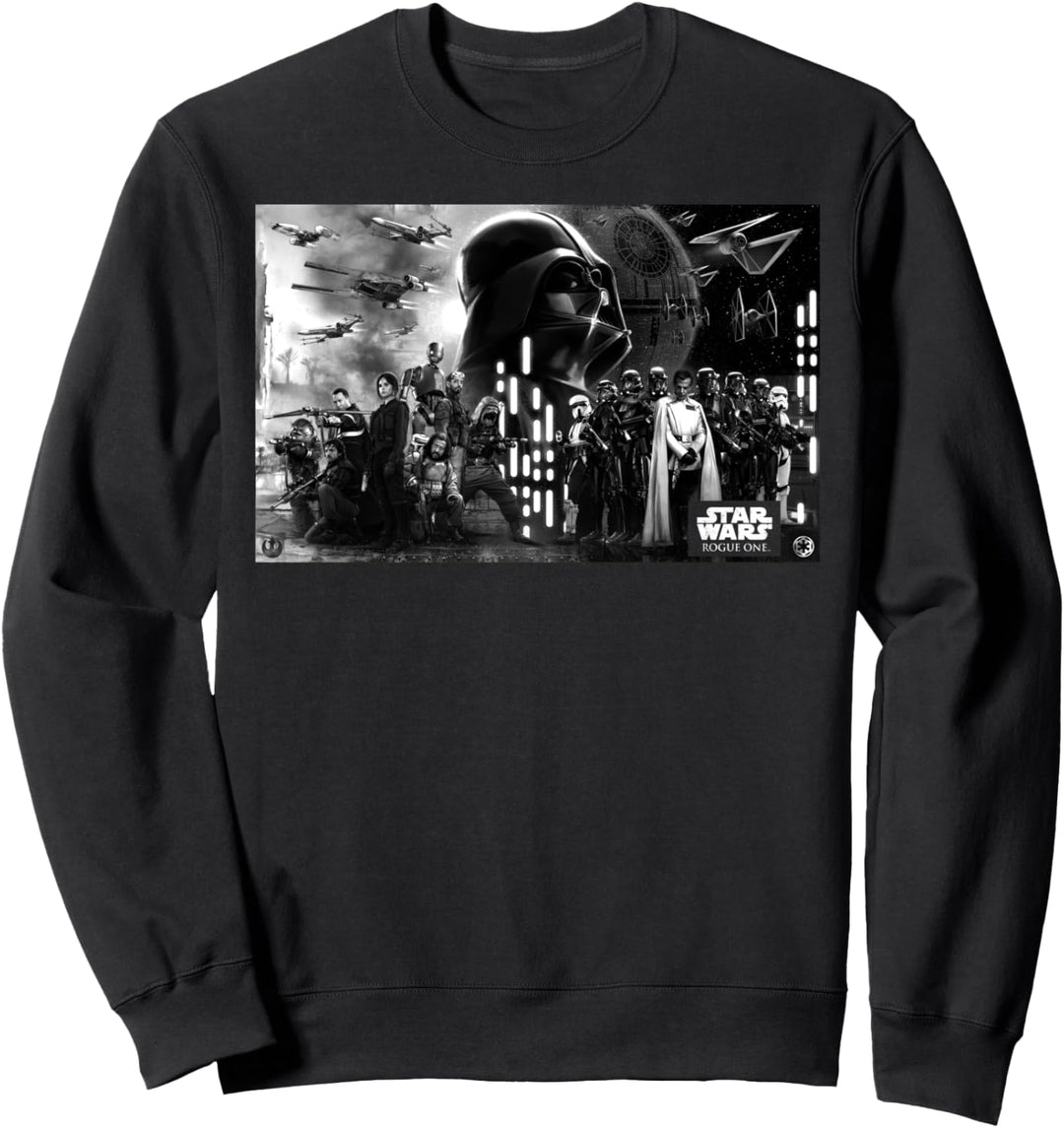 Star Wars Rogue One Death Star Battle Groupshot Sweatshirt