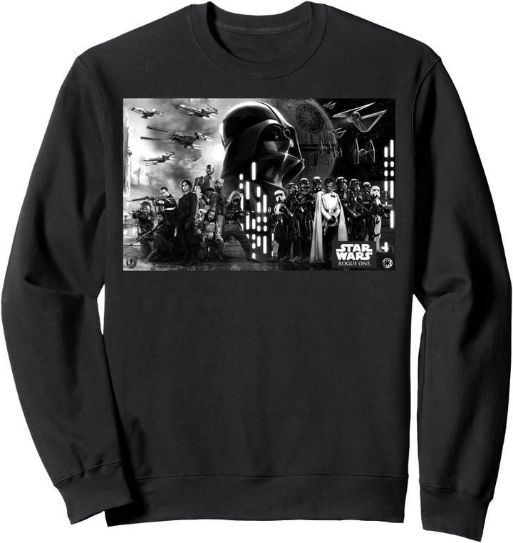 Star Wars Rogue One Death Star Battle Groupshot Sweatshirt