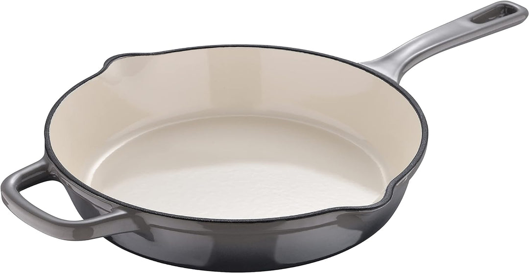 MasterPRO Unique | Pfanne aus Gusseisen | Weiss | Aus Gusseisen | Ergonomischer Griff | Küchenutensi