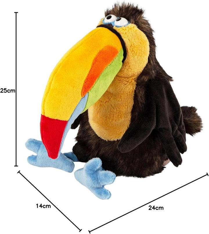 Sigikid 42977 Chakka Tukan Kuscheltier Plüschtier Kikeriki, Chakka Tukan
