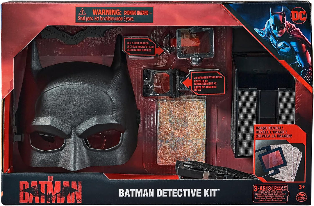 DC Comics, Batman Detective Kit Interactive Roleplay Toy and Accessories, The Batman Movie Collectib
