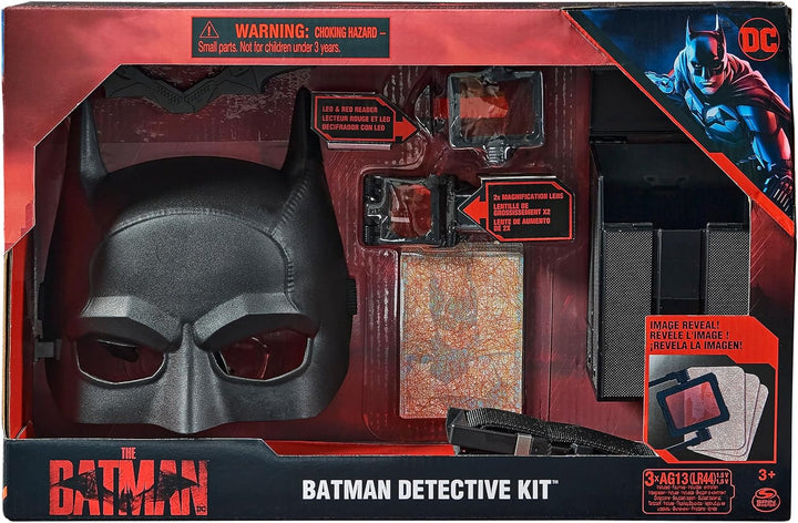 DC Comics, Batman Detective Kit Interactive Roleplay Toy and Accessories, The Batman Movie Collectib