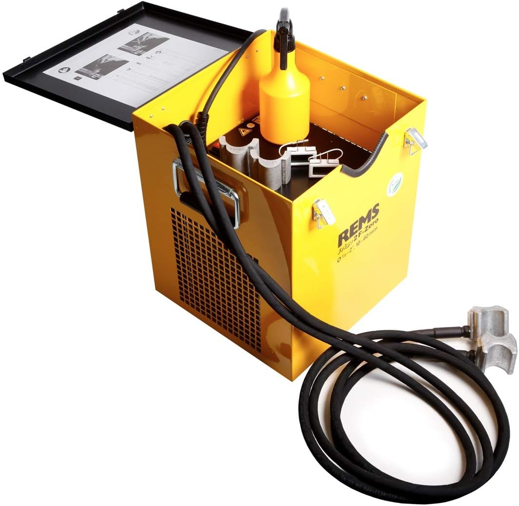 Rems FRIGO 2 F-Zero SET (Elektrisches Rohr-Einfriergerät, mit Kältemittelzulauf, für Stahl-, Kupfer-